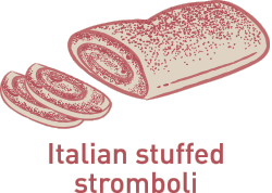 Italian Stuffed Stromboli